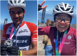 Facundo Pérez y Carolina Acosta ganan el Gran Fondo Volcán Osorno 2023