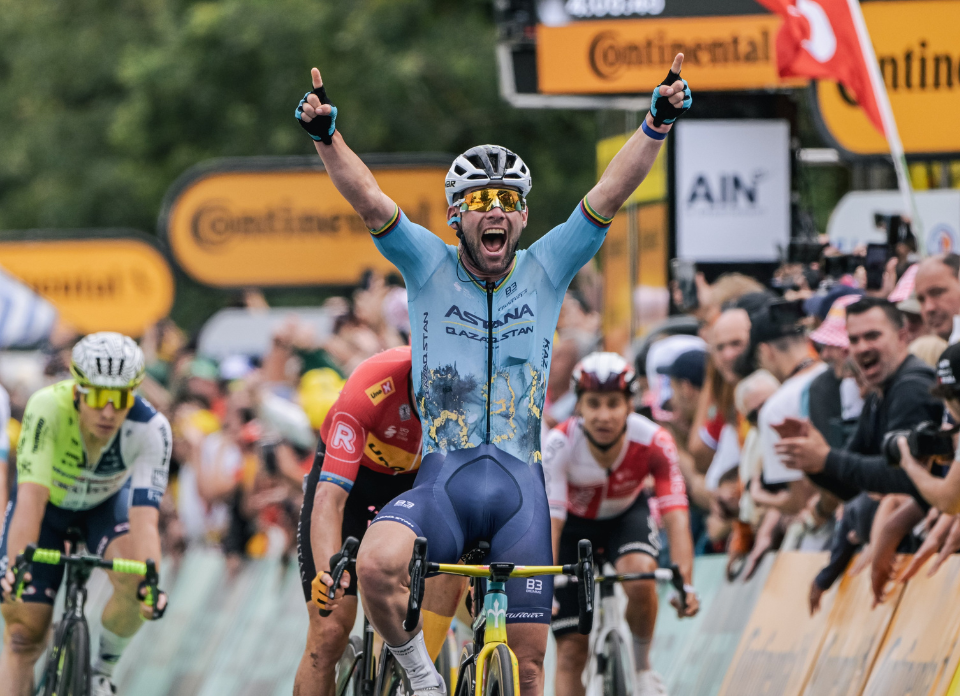 Cavendish batió el récord de Merckx y es el máximo ganador de etapas del Tour de Francia
