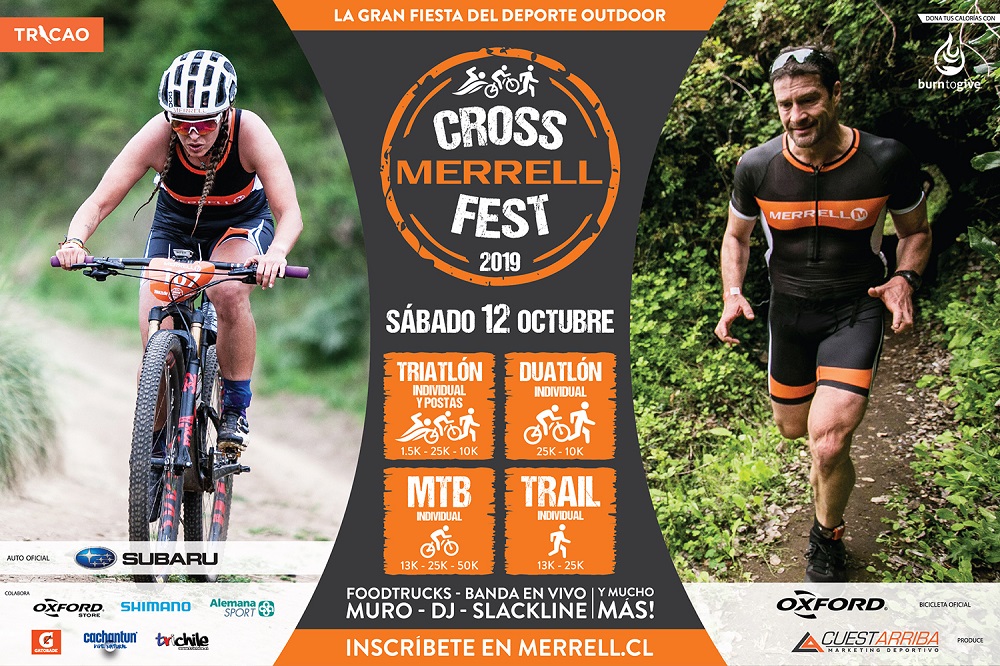Ya puedes inscribirte en el MTB del Cross Merrell Fest 2019 Ridechile.cl