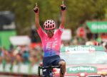 Colombia celebra victoria de Higuita en la 18ª etapa de la Vuelta pero Roglic sigue líder