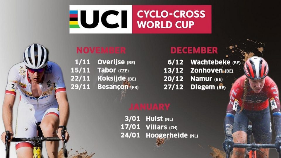 The Uci Publishes The 2023 2024 Uci Cyclo Cross World Cup Calendar