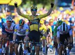 Van Aert ganó la 5ª etapa del Tour de Francia y Yates asume el liderato