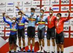 Chile logra 3° lugar en Madison en Copa del Mundo de ciclismo de pista