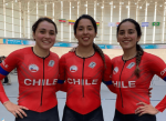 Chilenas obtienen medalla de plata y récord nacional en velocidad por equipos de los Suramericanos