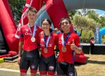 Tres medallas chilenas en la CRI junior del Panamericano de Ruta en Panamá