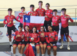 Chile se quedó con el 3° lugar del medallero en el Panamericano de Pista Junior de Paraguay