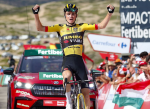 Sepp Kuss ganó la 6ª etapa de La Vuelta y Martinez es nuevo líder de la general