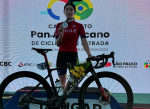 Javi Mansilla logra tercera medalla para Chile en el panamericano de ruta: Plata en gran fondo junior