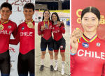 Team Chile de pista trajo medallas de Cali