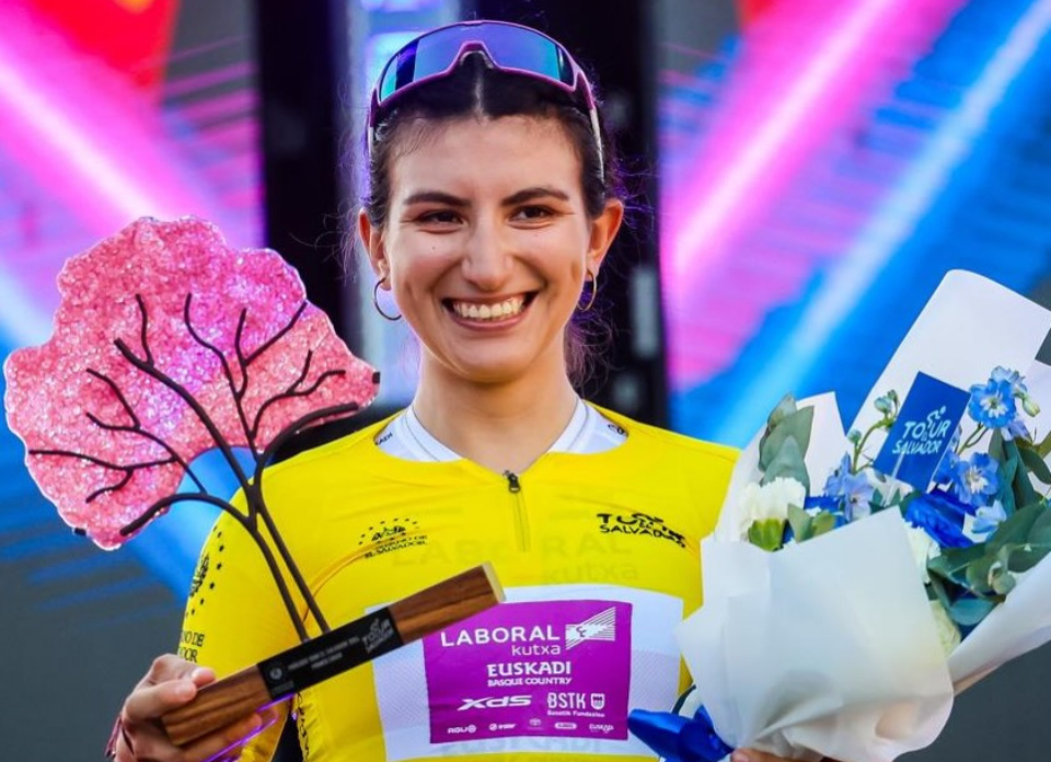 Catalina Soto sigue dando batalla en el Tour de El Salvador