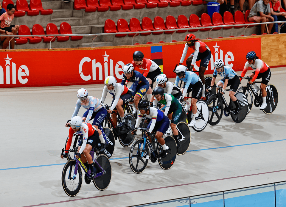 Chile sumó 2 récords nacionales en inicio del Panamericano de Pista 2026
