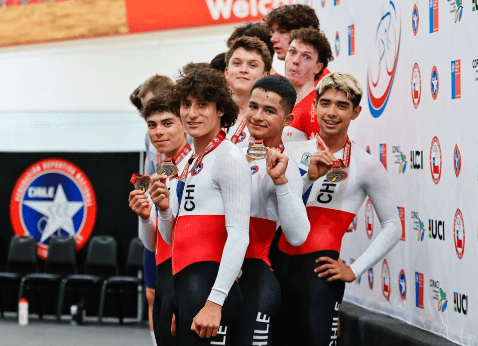 Chile culminó con 2 medallas de bronce y 5 récords nacionales en el Panamericano de Pista 2026