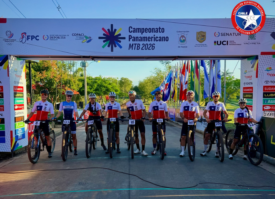 Chile tiene seis campeones panamericanos y logra 11 medallas en el Panamericano de MTB 2026