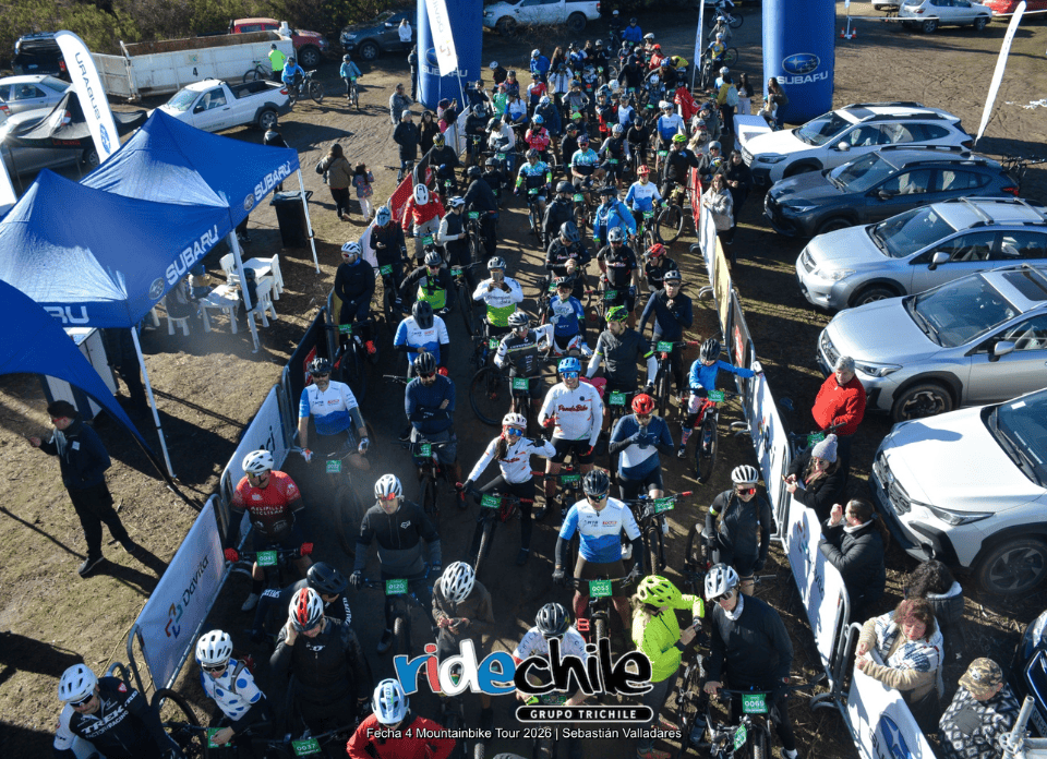 Pitama recibió a 520 ciclistas en la 4ª fecha del Mountainbike Tour 2026