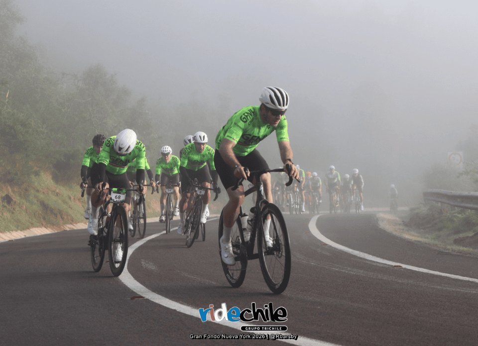 El GFNY Chile vibró con su 8ª edición en Casablanca
