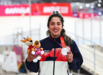 ¡Medalla de plata! Daniela Colilef fue 2ª en la Velocidad Individual de los Suramericanos 2026